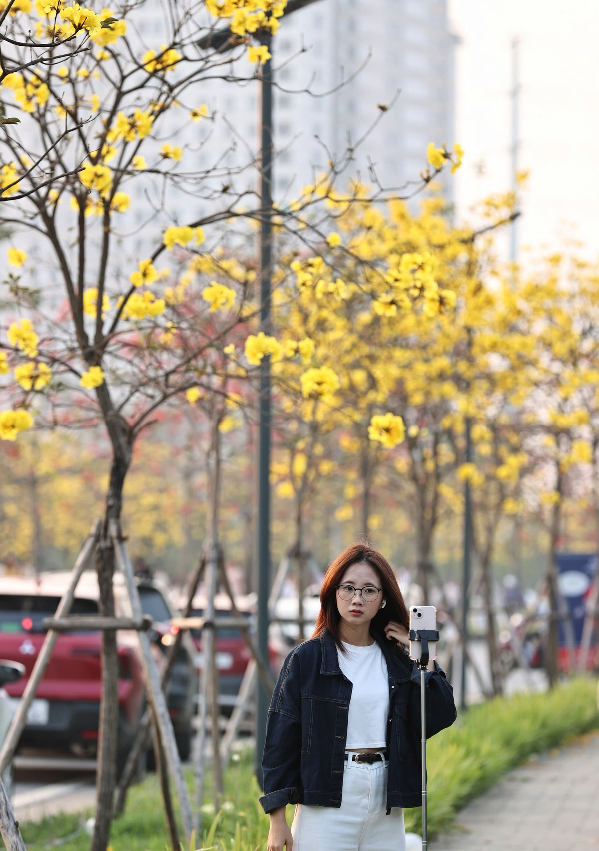 Theo nhiều người dân, phong linh thường chỉ nở trong khoảng hai đến ba tuần, tùy thuộc vào thời tiết. Việc mùa phong linh trùng với thời điểm hoa gạo nở đã khiến nơi đây trở thành một điểm check-in đặc biệt, được nhiều người tìm đến trong những ngày đầu năm.