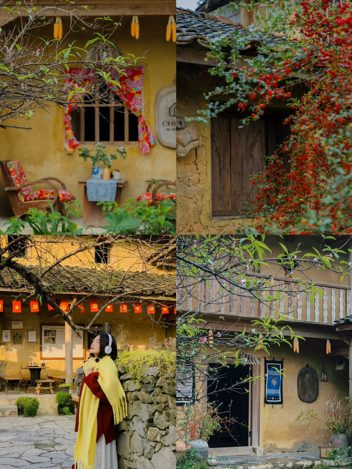 Làng Lô Lô Chải không quá rộng, nhưng lưu trú một đêm trong làng mang lại lợi thế rõ rệt. Sáng sớm, trước 8h, gần như tất cả các góc check-in đều vắng người, ánh sáng đẹp và không gian yên bình. Các homestay nhìn chung đều thân thiện, chỉ cần xin phép nhẹ nhàng là có thể chụp được nhiều góc đẹp mà vẫn giữ được sự tôn trọng với đời sống của người dân bản địa.