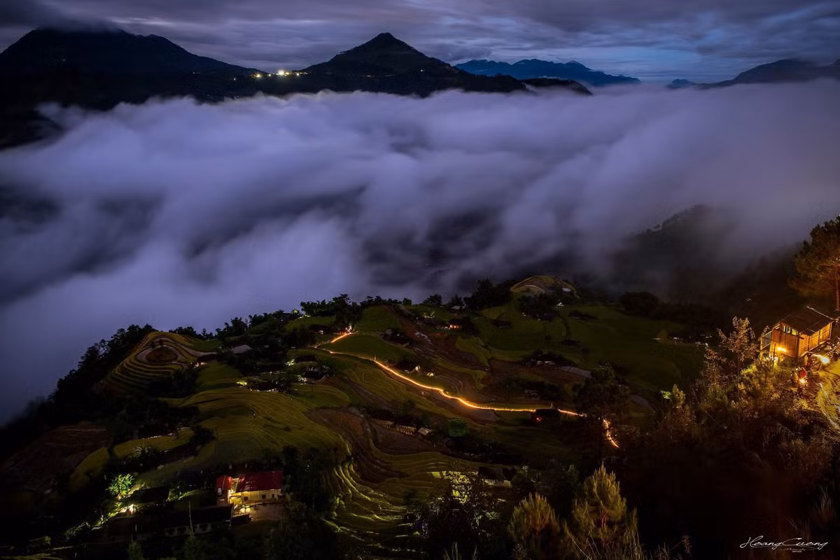 Lưu ý thời tiết mát mẻ, ban đêm có sương mù, trang phục và giày dép phù hợp khi chụp ảnh, giữ gìn cảnh quan và chọn homestay Bản Phùng, Hồ Thầu, Tả Sử Choong để ngắm thung lũng ruộng bậc thang đẹp nhất. Ảnh Phạm Hoàng Cương