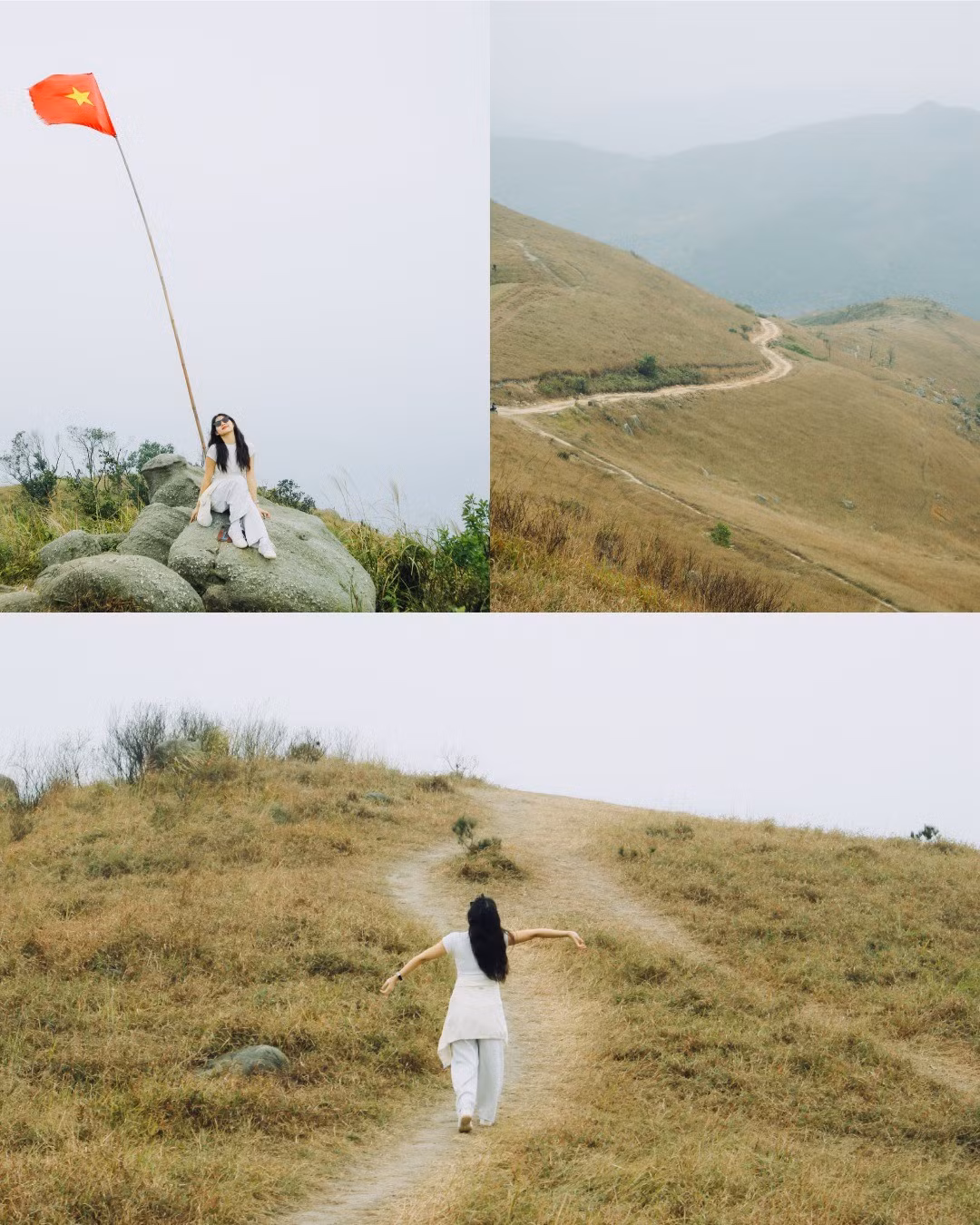 Mùa đông trời nhanh tối, du khách vẫn có thể ngắm hoàng hôn từ trên cao, tuy nhiên nên sắp xếp đi vào buổi sáng hoặc đầu giờ chiều để đảm bảo an toàn khi xuống núi. Việc thu gom và mang rác xuống chân núi cũng là điều được khuyến khích nhằm giữ gìn cảnh quan tự nhiên. Ảnh 2 con gián Hà Nội