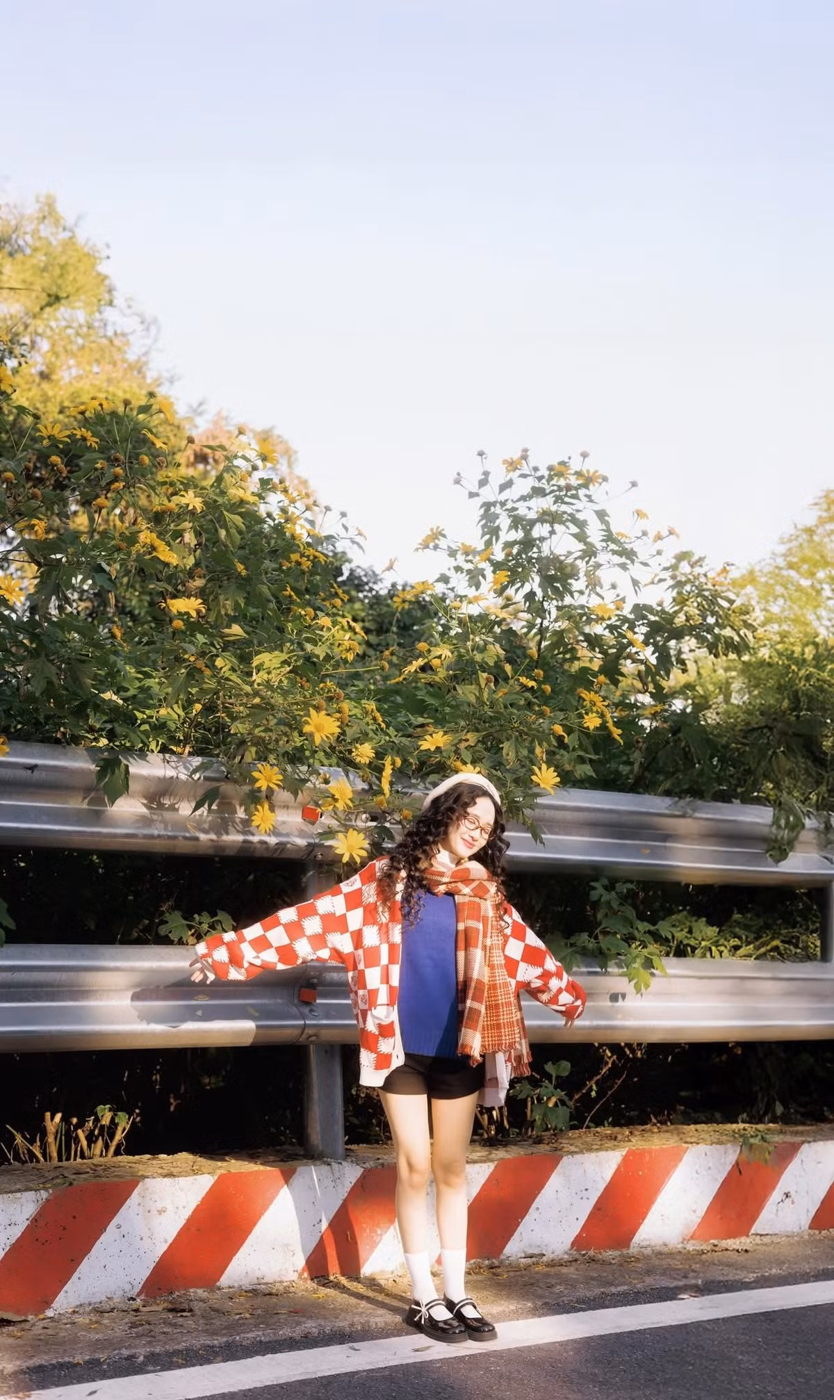 Mùa hoa kéo dài từ cuối tháng 10 đến cuối tháng 11 hằng năm, nhưng những ngày giữa tháng 11 được xem là thời điểm hoa nở rộ và đồng đều nhất. Ảnh Chiến Hữu Nguyễn