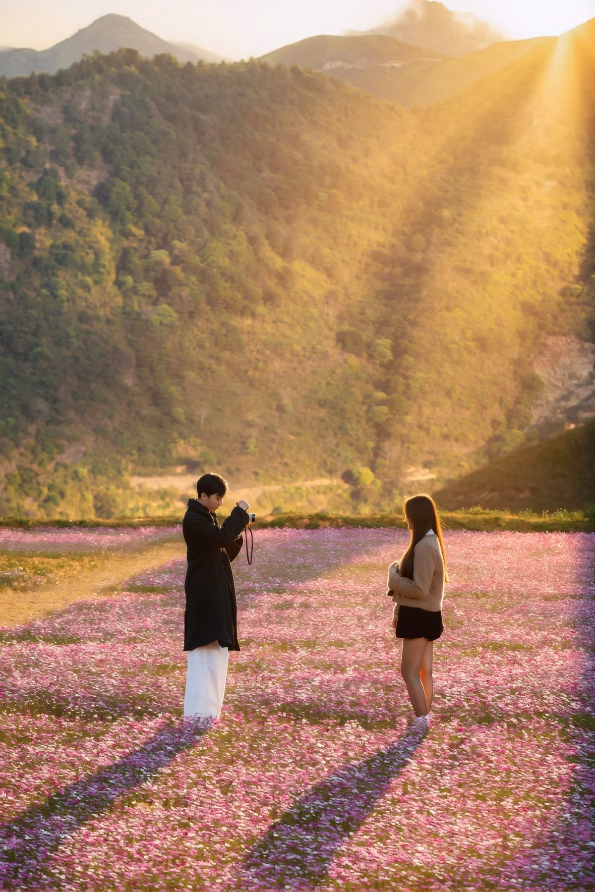 Sự xuất hiện của đồi hoa cánh bướm đã mang đến cho Tà Xùa một gam màu mới – không chỉ có mây, không chỉ có những cung đường hiểm trở, mà còn có cả những khoảnh khắc mềm mại, lãng mạn và rất đỗi đời thường.