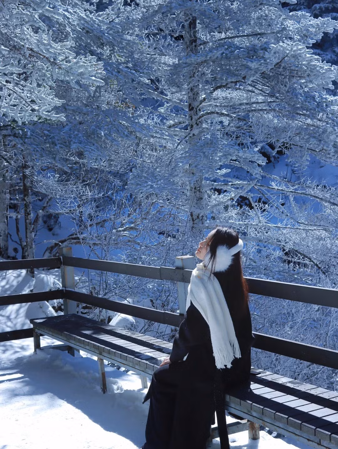 Khi chinh phục Kiệu Tử Sơn, du khách cần chuẩn bị kỹ trang phục: quần áo ấm, găng tay, mũ len, kính râm chống chói và giày trekking. Chuẩn bị thuốc chống say độ cao, uống đủ nước và nghỉ ngơi đầy đủ để đảm bảo sức khỏe. Ảnh Nguyệt China