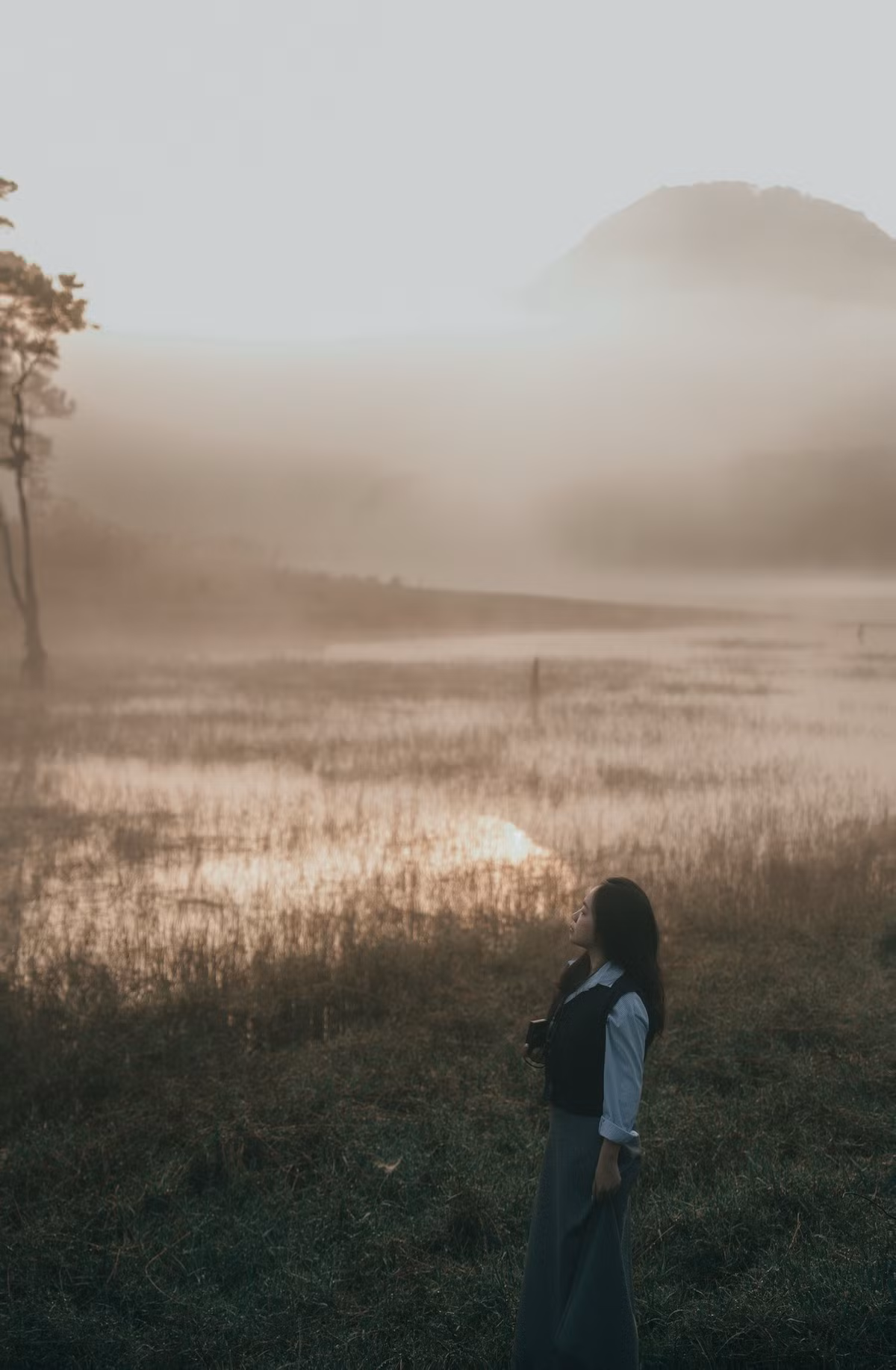 Đặc biệt, rừng chò ngập nước ở nhánh hồ này là điểm “cực phẩm” cho các nhiếp ảnh gia, nhất là vào những buổi sáng sớm. Ảnh Thu Trang