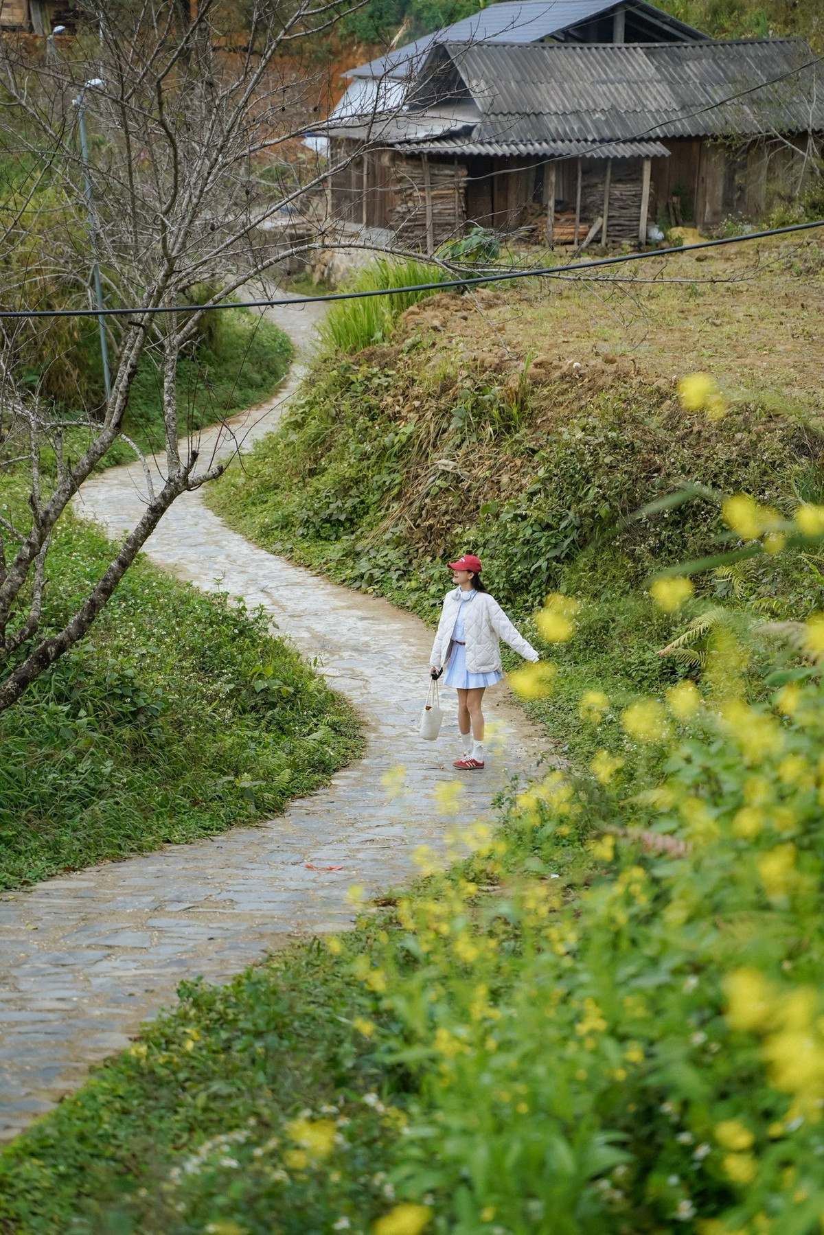 Sì Thâu Chải còn là nơi lưu giữ nhiều giá trị văn hóa tinh thần. Bản thường tổ chức lễ hội Gầu Tào vào đầu xuân, lễ cấp sắc cho trai làng trưởng thành, cùng nhiều hoạt động văn nghệ, thể thao dân gian. Ảnh Phương Tali