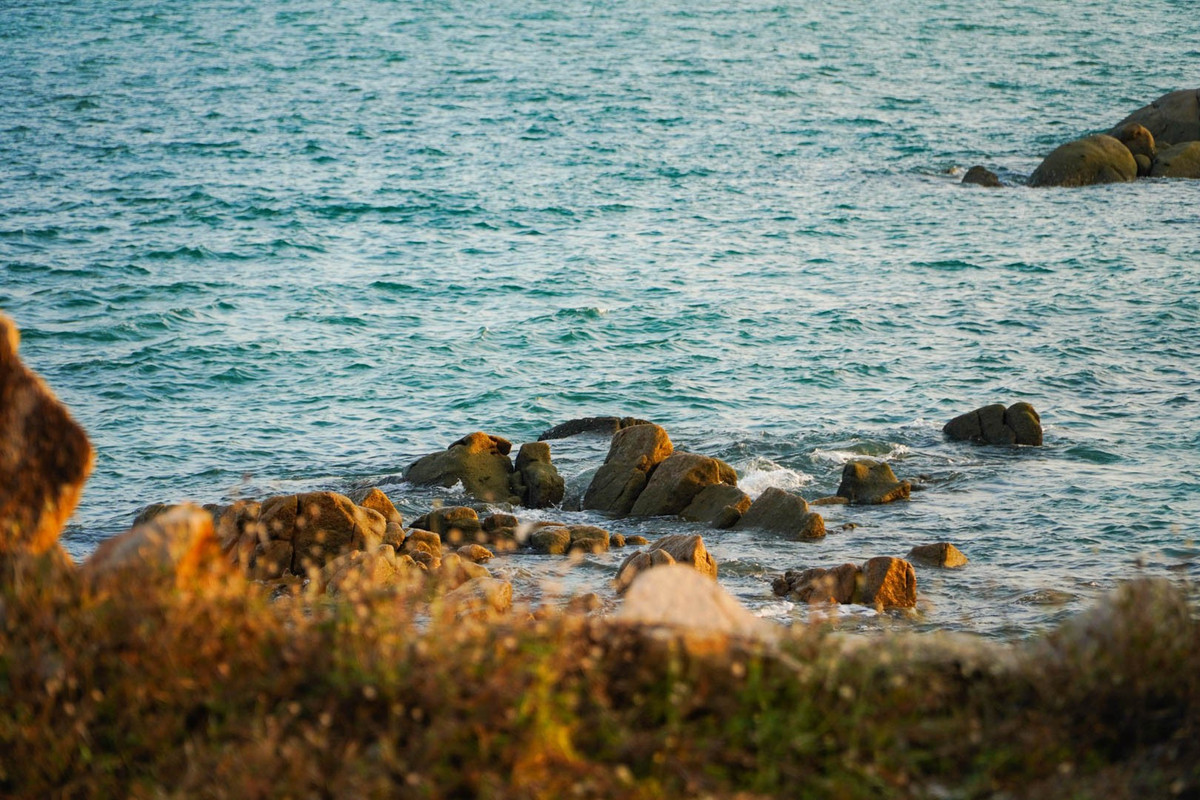 Dù đã có một số dịch vụ du lịch phát triển xung quanh như homestay, resort và khu cắm trại, Hồ Cốc vẫn duy trì được nét yên bình. Không có tiếng loa đài náo nhiệt, không có hàng quán san sát, thay vào đó là tiếng sóng biển rì rào hòa cùng tiếng gió thổi qua rừng cây, mang đến cho du khách cảm giác thư thái hiếm nơi nào có được. Ảnh Trần Ngọc Tuân