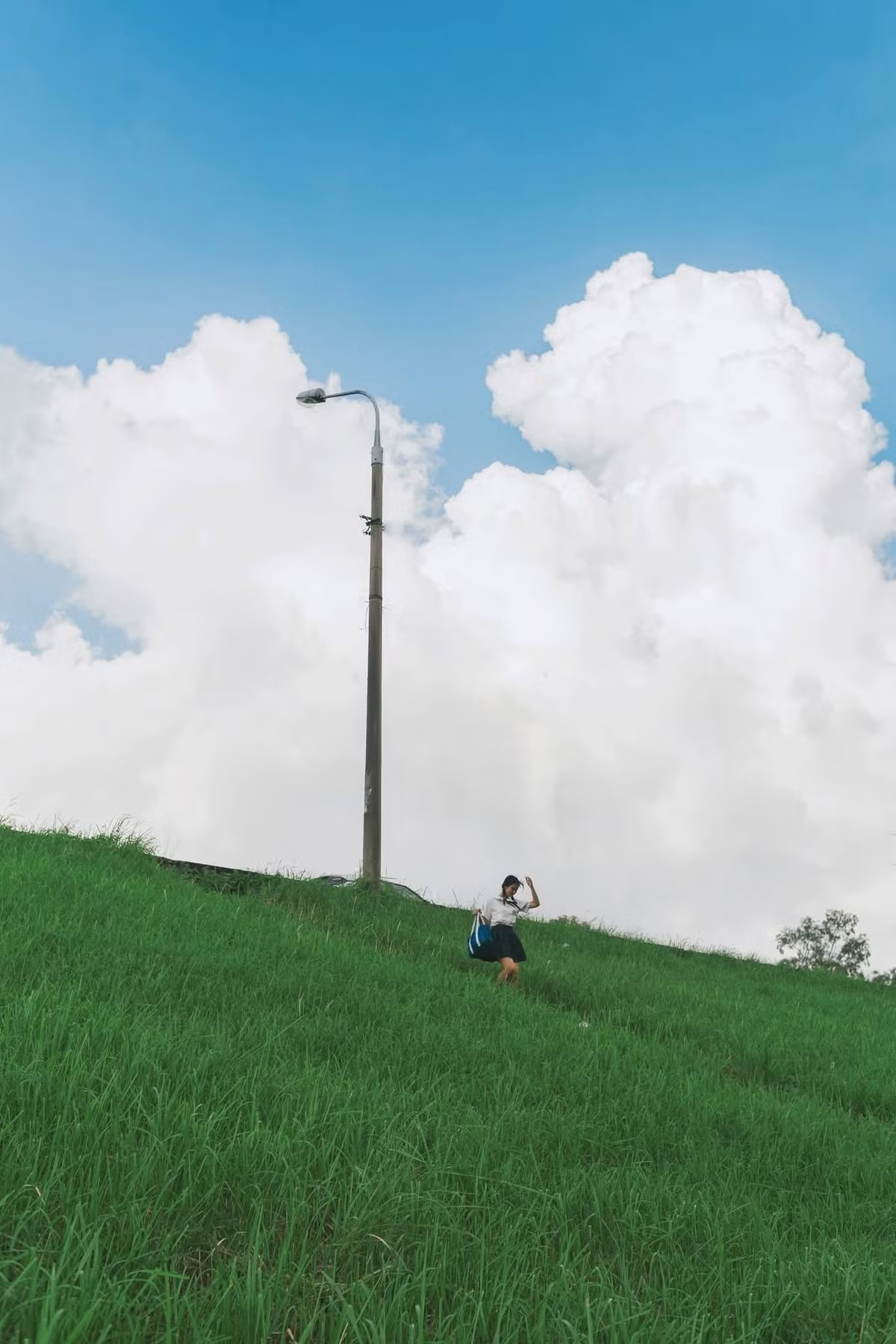 Với không gian mang đậm phong cách Nhật Bản, du khách nên chọn trang phục nhẹ nhàng, tông màu sáng hoặc pastel, giúp hình ảnh thêm hài hòa với thiên nhiên. Ảnh Nguyen Hoang Quyen