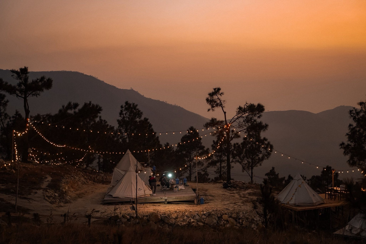 Vẻ đẹp của Phượng Hoàng không đến từ sự cầu kỳ hay nhân tạo, mà nằm ở chính sự mộc mạc, nguyên sơ. Những con đường đất nhỏ men theo sườn đồi, hàng thông thưa đứng lặng giữa không gian rộng mở, tất cả hòa quyện cùng khí hậu trong lành, tạo nên một điểm đến mang đậm “hồn cốt” của núi rừng Đông Bắc.