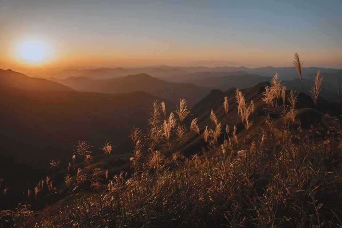 Được ví như “Sa Pa thu nhỏ”, nơi đây đang trở thành điểm hẹn của những người mê trekking, đặc biệt là hành trình chinh phục “sống lưng khủng long”. Ảnh Thu Thủy Nguyễn