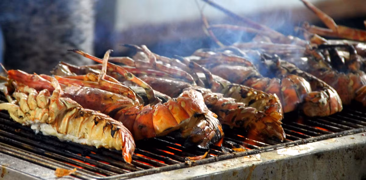 Không thể không nhắc đến những món hải sản tươi ngon khi đến Bãi Đông. Với những món cá nướng, mực nướng, tôm hùm, cua biển... tươi ngon được chế biến đơn giản nhưng đậm đà, bạn sẽ có cơ hội thưởng thức hương vị biển cả thật sự. Các quán ăn ven biển là nơi lý tưởng để thưởng thức các món ăn này, với giá cả hợp lý và chất lượng tuyệt vời. Ảnh Traveloka