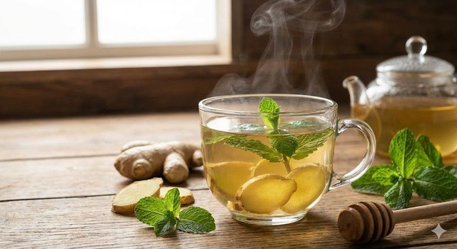 Bạc hà có tác dụng thư giãn cơ trơn của đường tiêu hóa, từ đó giúp giảm co thắt, đau bụng và các triệu chứng khó chịu liên quan đến hội chứng ruột kích thích. Ảnh minh họa