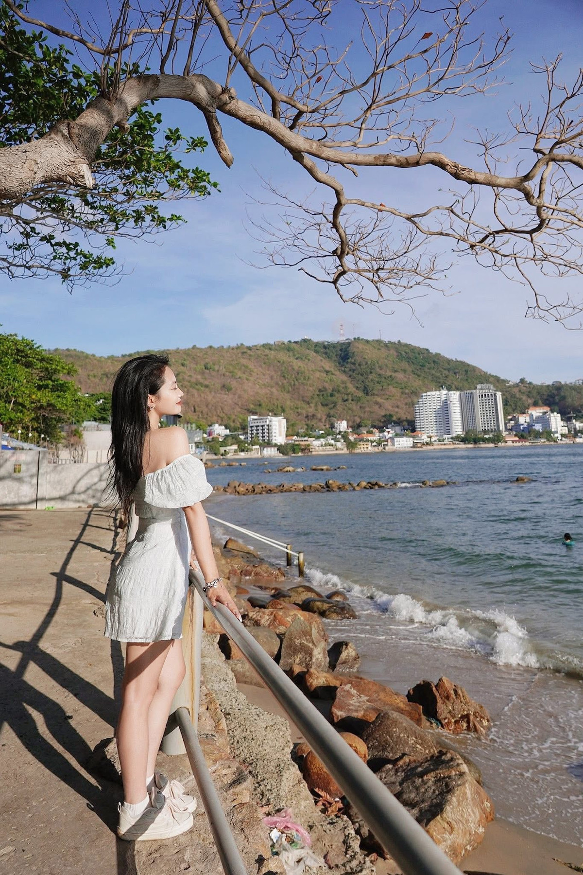 Không ít người đã chia sẻ rằng hoàng hôn Vũng Tàu là một trong những cảnh tượng khiến họ nhớ mãi. Ảnh Anh Ha Pham