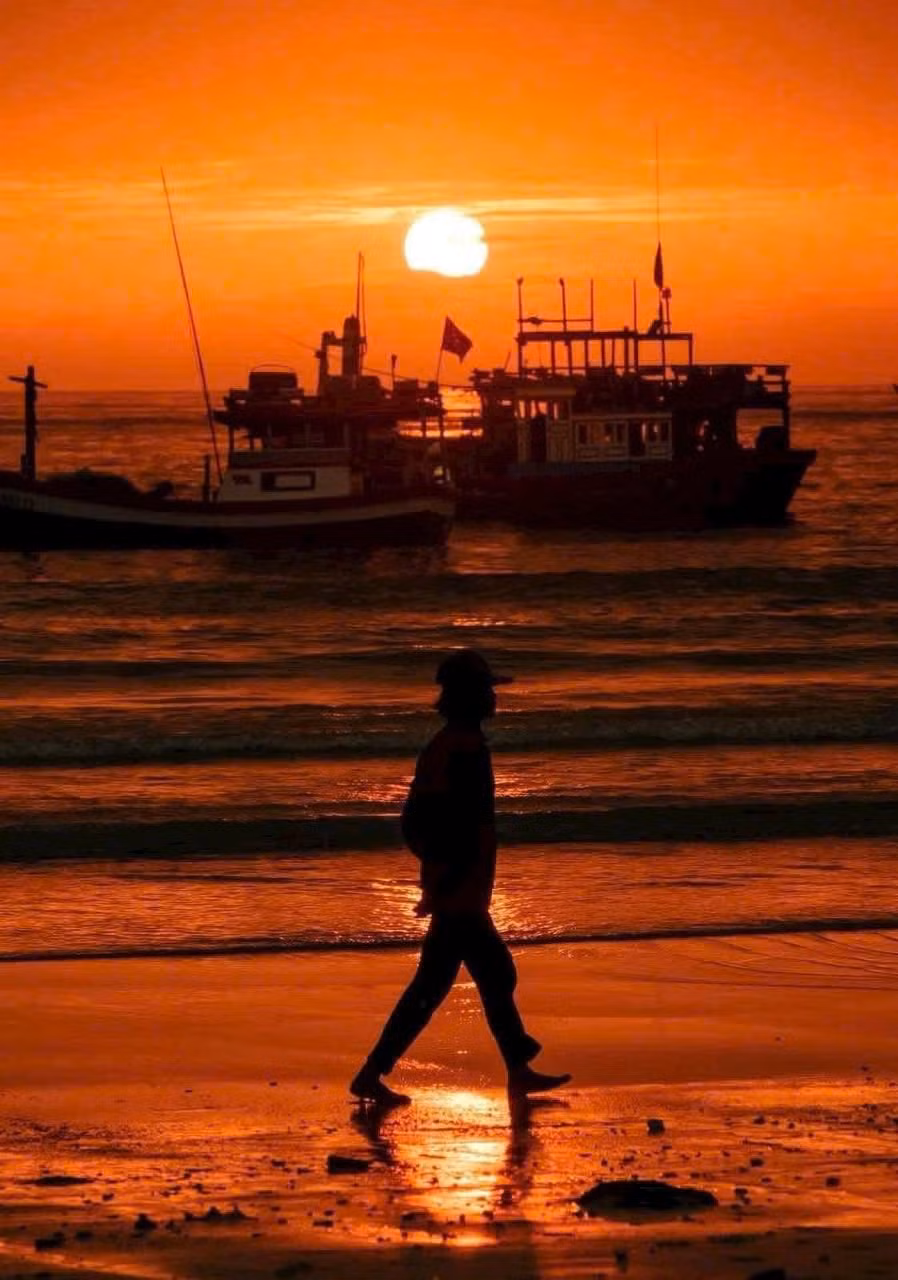 Du khách có thể hòa mình vào cuộc sống thường nhật, tận mắt chứng kiến cảnh chuẩn bị ngư cụ, phân loại cá tươi hay sửa chữa thuyền ghe – những công việc tưởng chừng giản đơn nhưng đòi hỏi sự tỉ mỉ và gắn bó sâu sắc với biển. Ảnh Thư Biện