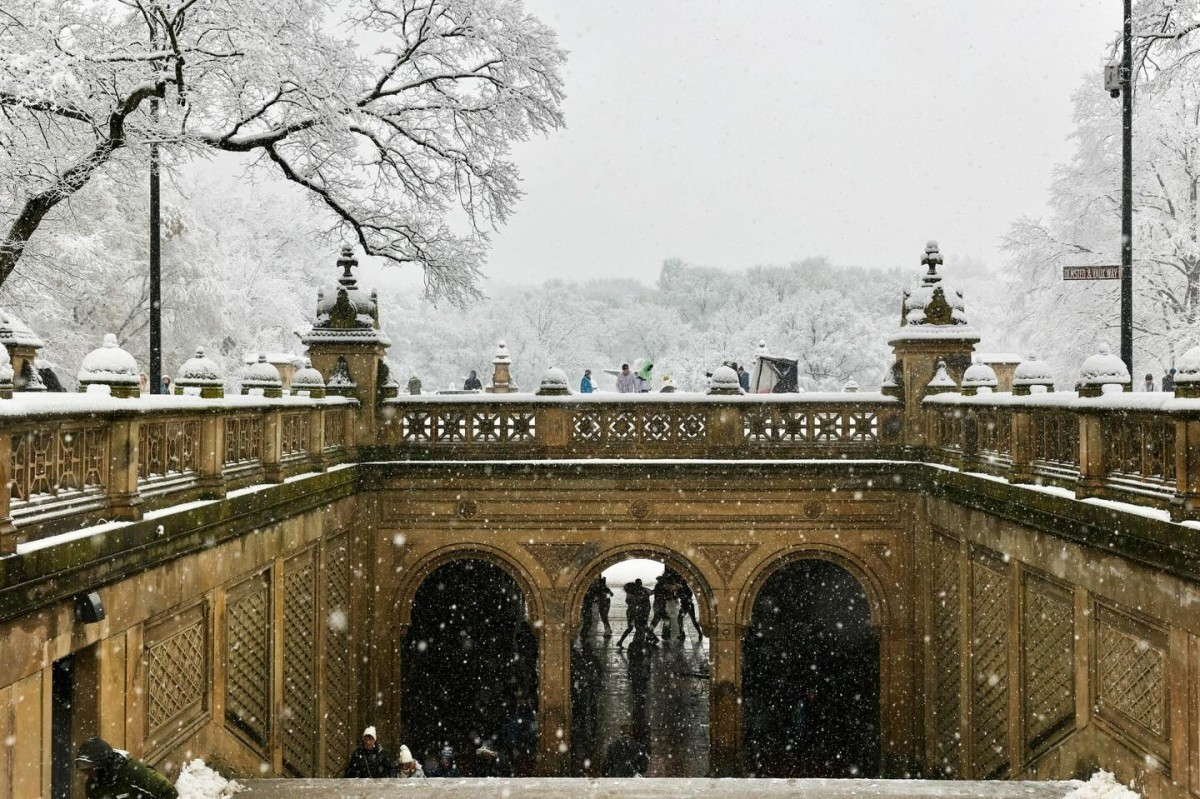 Mùa tuyết cũng trùng với thời điểm diễn ra hàng loạt sự kiện đặc trưng: chợ Giáng sinh, tuần lễ âm nhạc, lễ đón năm mới ở Times Square hay các buổi trình diễn nghệ thuật đường phố mang tinh thần mùa lễ hội. Thành phố vốn sôi động nay lại càng rộn rã khi không khí Giáng sinh lan tỏa trên từng ô cửa kính, từng góc phố, từng tiệm cà phê nhỏ nép mình dưới hàng thông trang trí lấp lánh. Ảnh Amanda Spencer