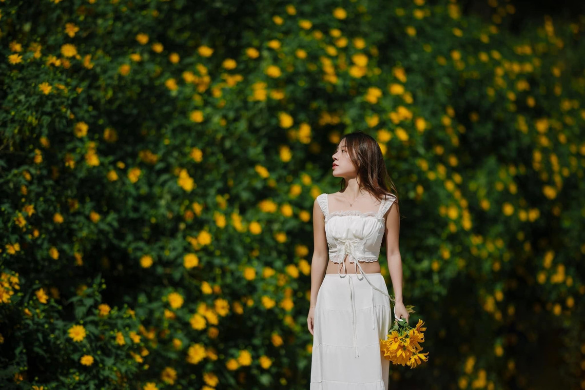 Mùa hoa dã quỳ không chỉ là thời điểm Đà Lạt rực rỡ nhất trong năm mà còn là dịp để du khách cảm nhận nhịp sống chậm rãi, trong trẻo của phố núi. Dạo bước giữa những cung đường vàng rực, hít hà không khí trong lành và lưu lại những bức ảnh đầy nắng sẽ là trải nghiệm khó quên cho bất kỳ ai ghé Đà Lạt vào mùa hoa này. Ảnh Nguyễn Văn Nam