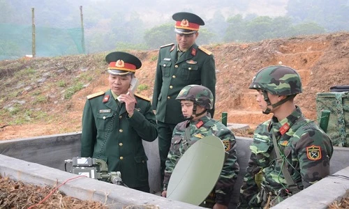 Vui xuân nhưng không quên nhiệm vụ ở Lữ đoàn 603