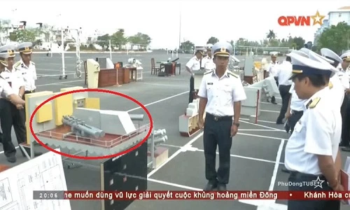Hình dạng bệ phóng ngư lôi chiến hạm Gepard Việt Nam