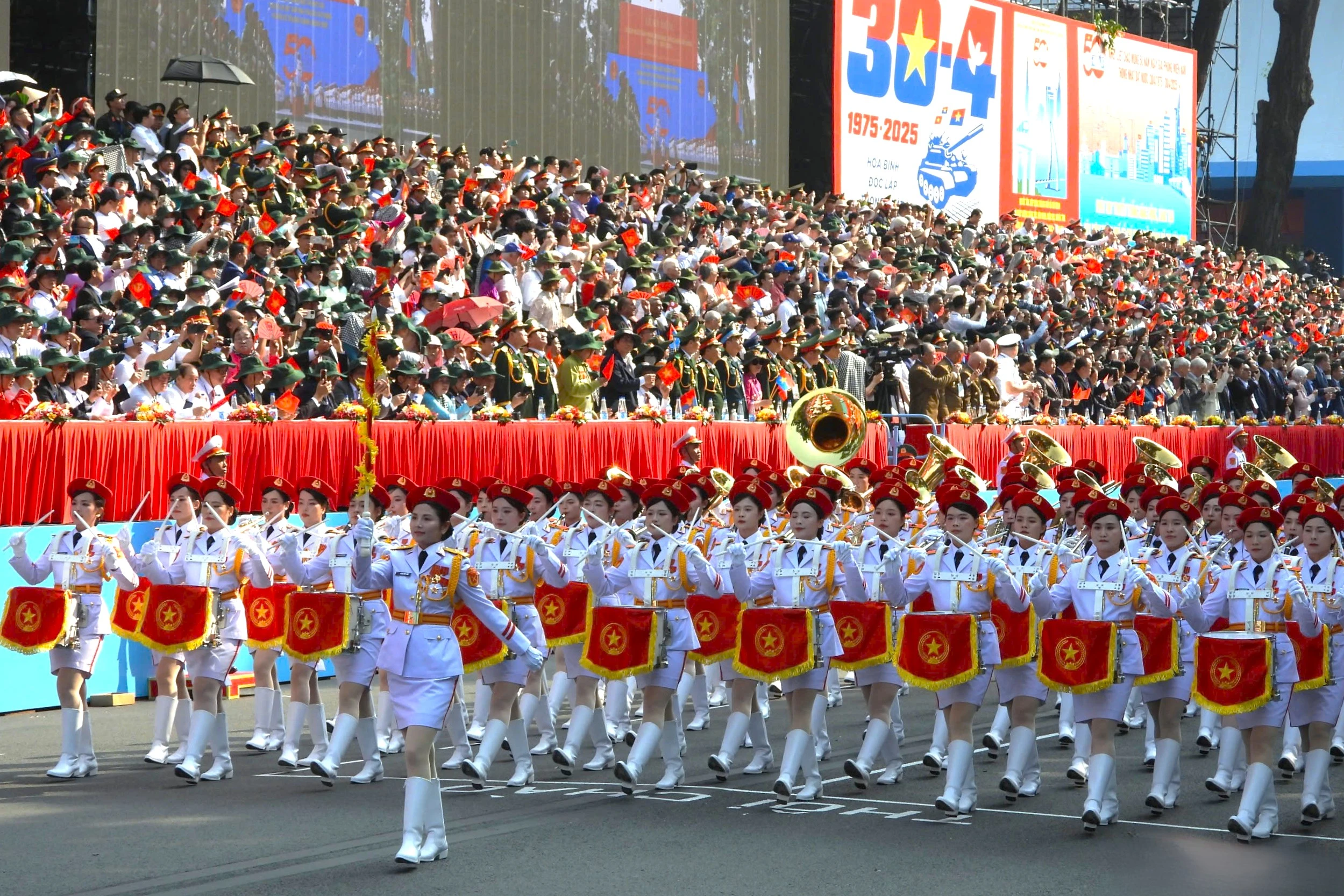 Điểm danh các khối chiến sĩ diễu binh trong đại lễ 30/4