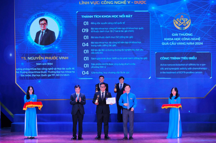 TS Vinh nhận Giải thưởng Quả cầu vàng 2024. vinh.png