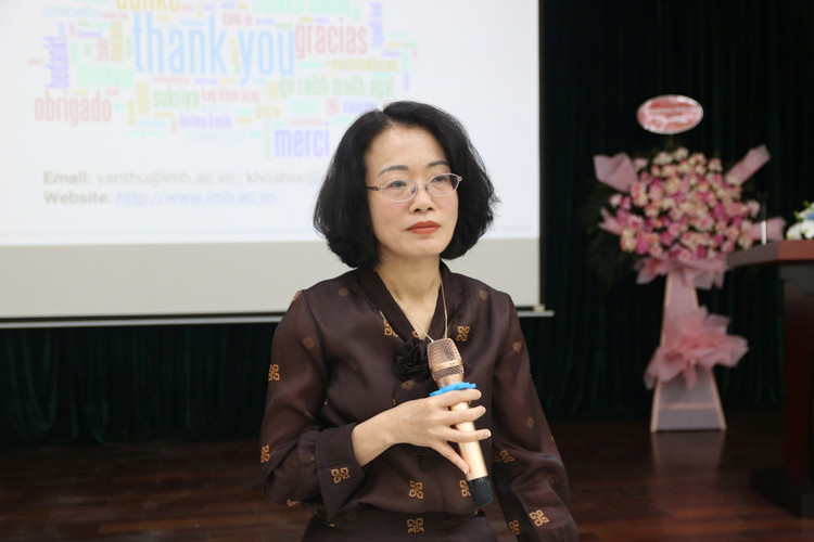 PGS.TS Phạm Thị Thanh Ngà, Viện trưởng Viện Khoa học Khí tượng, Thủy văn và Biến đổi Khí hậu. Ảnh: Mai Loan. chi-nga.jpg