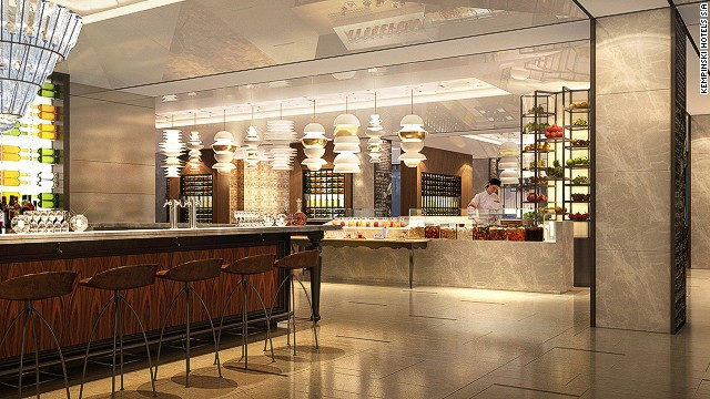 Khách sạn có 14 nhà hàng và quán bar, 2 spa, bến du thuyền, trung tâm giải trí, phòng tập thể hình và câu lạc bộ vui chơi cho trẻ em.