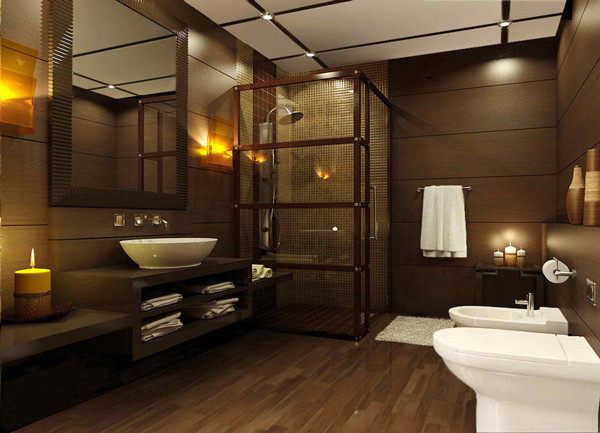Không gian nội thất với tông màu tối khiến căn phòng trông sang trọng và ấm cúng hơn.