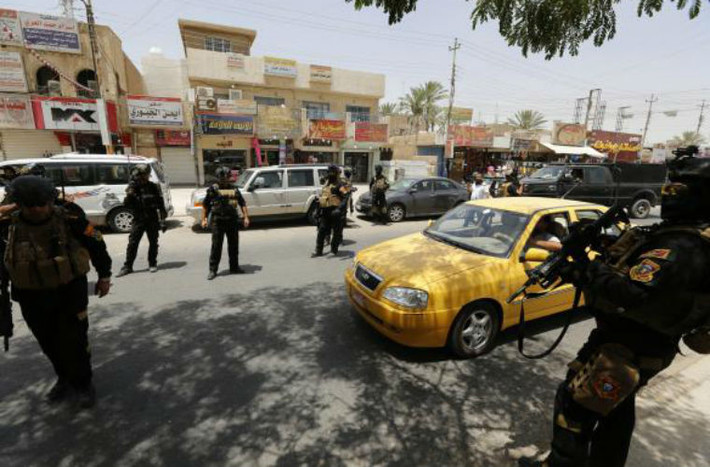 An ninh được thắt chặt ở Baghdad sau các vụ tấn công cảm tử của Nhóm Nhà nước Hồi giáo Iraq và Levant.