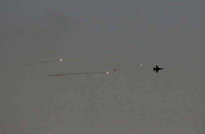 Máy bay chiến đấu F-16 của Israel.