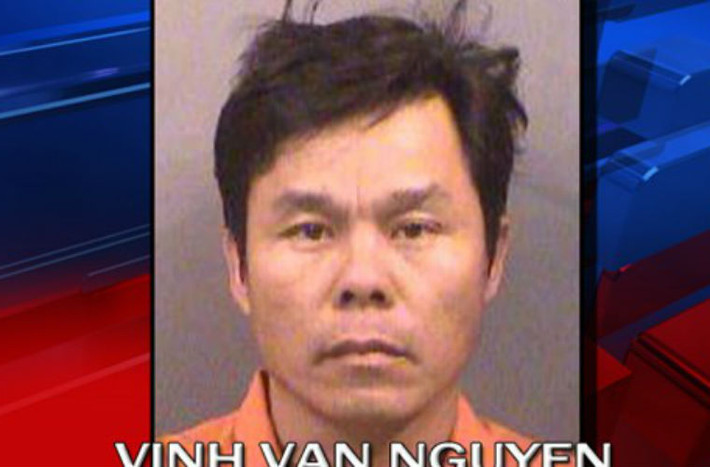 Hung thủ Vinh Van Nguyen, 41 tuổi, bạn trai của bà chủ nhà Tuyet Huynh, 45 tuổi.