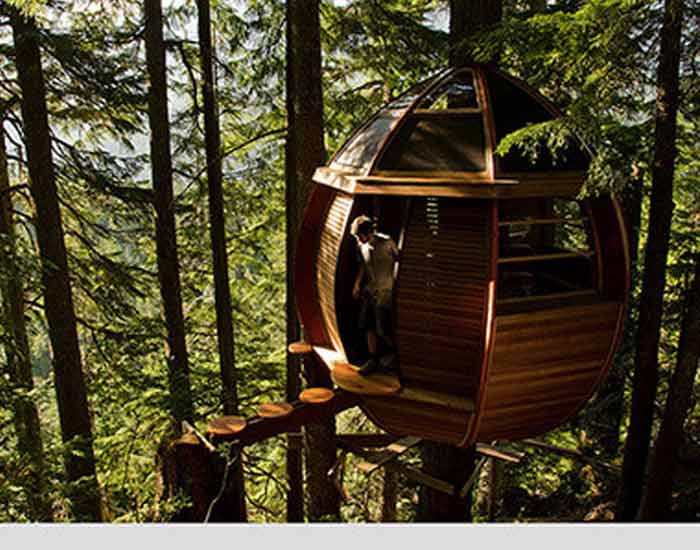 Ngôi nhà HemLoft ở Whistler, Canada.