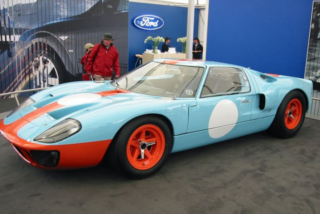 Ford GT40 đời 1968 từng xuất hiện trong bộ phim "Le Mans" cùng diễn viên Steve McQueen vào năm 1971.