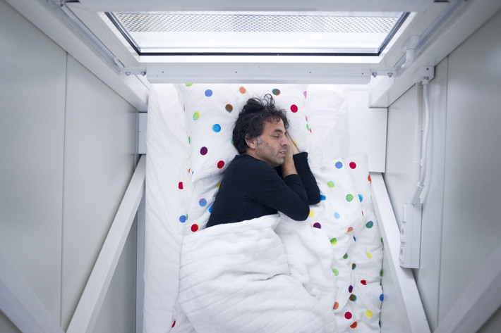 Gường ngủ tuy nhỏ nhưng khá thoải mái.