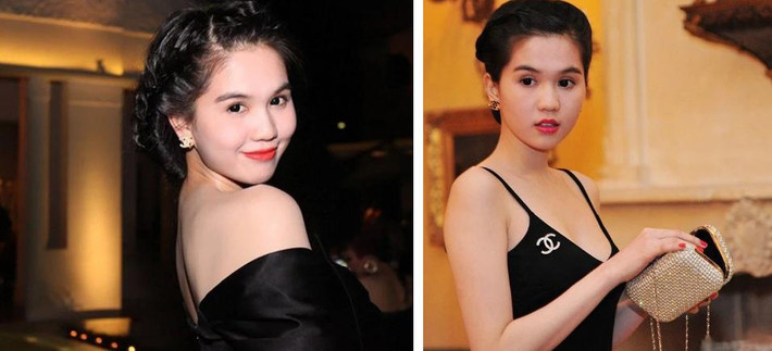 ##b###Kính giãn tròng: Nếu quay về khoảng chục năm trước, kính giãn tròng trở thành item có độ hot đủ để "càn quét" ví tiền của các người đẹp khắp châu Á. Đương nhiên Ngọc Trinh không thể đứng ngoài cơn sốt của món phụ kiện quá mới mẻ này.