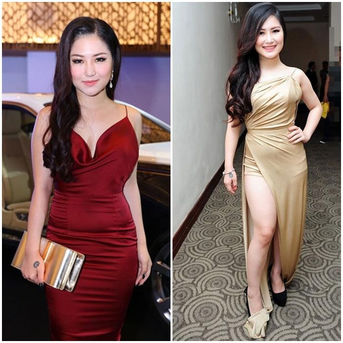 br/> Mặc dù sở hữu khuôn mặt xinh xắn, sắc sảo nhưng Hương Tràm lại không may mắn có được thân hình quyến rũ đúng chuẩn vì chiều cao khiêm tốn (1m58). Thời còn ở Việt Nam, cô nàng từng liên tiếp lọt top sao xấu vì bị chê sến sẩm, ăn mặc thiếu tinh tế. Vốn có chiều cao hạn chế nên khi mặc đầm dài, Hương Tràm rất kém hấp dẫn. Những điểm yếu như chân ngắn, đùi to, eo "bánh mì" đều lộ rõ với những chiếc đầm chất liệu bóng, vừa ôm sát lại dài thượt.