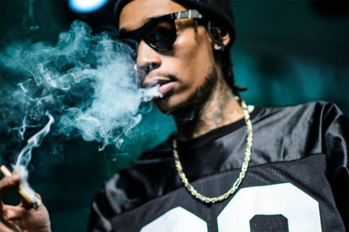 Rapper nổi tiếng của Mỹ Wiz Khalifa là một fan ruột của các loại ma túy đá. Wiz đã hút cần sa từ rất lâu trước khi trở thành một ngôi sao ca nhạc. Năm 2010, anh chàng rapper này đã bị bắt vì sử dụng ma túy nhiều lần sau buổi biểu diễn ở Bắc Carolina. Trong một buổi phỏng vấn, Wiz tiết lộ anh chi khoảng 10.000 USD/tháng (hơn 200 triệu đồng/tháng) cho ma túy.