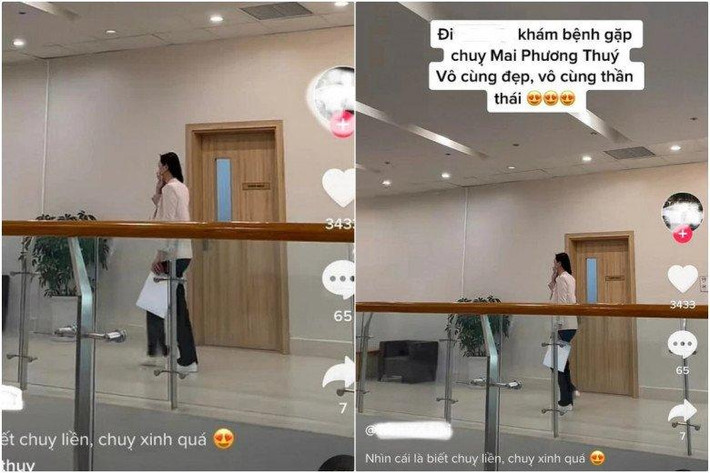 ột lần khác, người đẹp bị fan phát hiện xuất hiện hết sức giản dị ở bệnh viện, đôi chân dài chiếm trọn ánh nhìn.