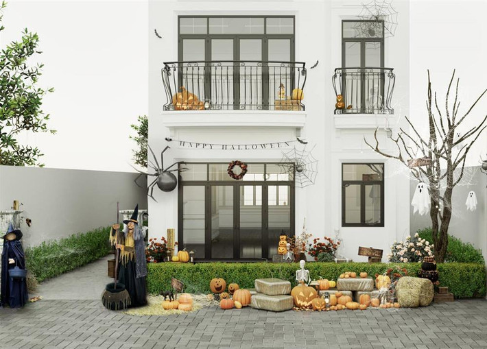 ôm nay (ngày 30/10), là Lễ hội Halloween. Trên khắp các đường phố, nhà cửa của nhiều sao Việt, người nổi tiếng đã trang trí đậm chất ma quái. Điển hình trong số đó là cựu ca sĩ Đoàn Di Băng.