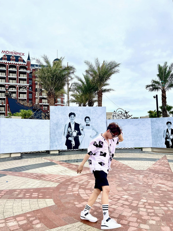 Diễn viên Anh Tú hé lộ không gian thoáng đãng của khu vực tổ chức lễ cưới ở Phan Thiết.