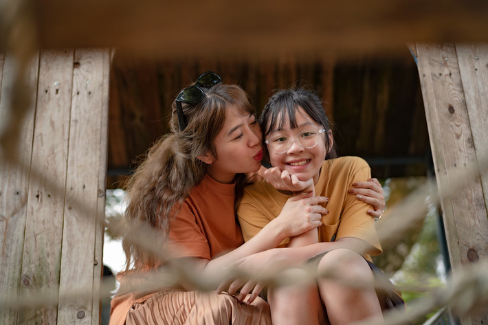 MC Diệp Chi cùng con gái đi du lịch cuối tuần.