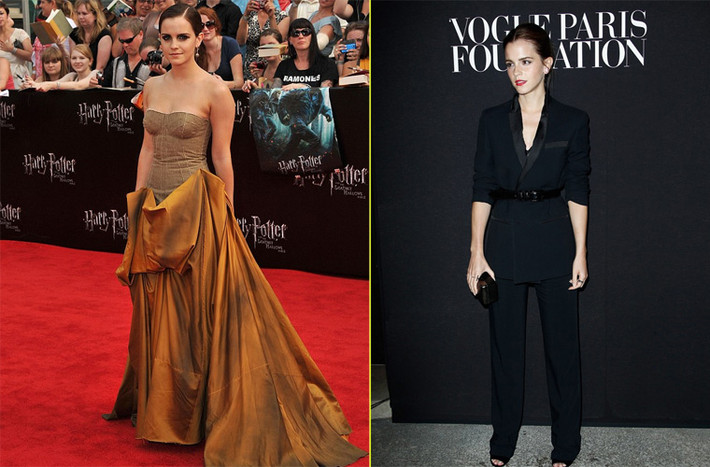 Ngôi sao "Harry Potter", Emma Watson, mặc dù chỉ đứng thứ 4, nhưng lại là ngôi sao Anh quốc có thứ hạng cao nhất trong danh sách.