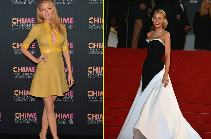 Nữ diễn viên Blake Lively, người được ca ngợi là ngôi sao mặc đẹp nhất Hollywood mà không cần có stylist ,khiêm tốn với vị trí thứ 5.