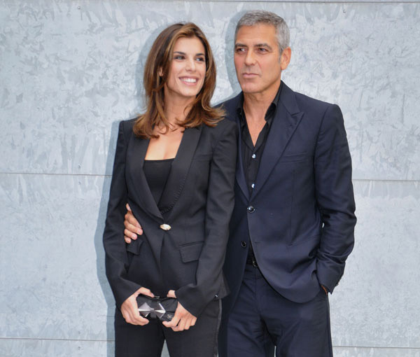 Ngôi sao truyền hình Italy, Elisabetta Canalis có hai năm yêu đương với George và chia tay vào cuối năm 2011. Cô vừa kết hôn với bác sĩ phẫu thuật Brian Perri vài tuần trước khi Clooney thành thân với Amal Alamuddin.
