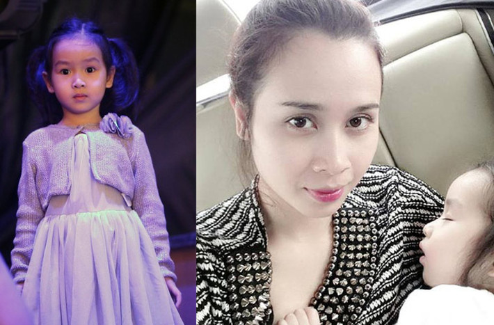 Bé Mina, con gái cặp giám khảo The Voice Kids Lưu Hương Giang - Hồ Hoài Anh xinh xắn hệt như mẹ. Cô bé "copy" những nét thanh tú và đôi mắt đẹp của nữ ca sĩ sinh năm 83.