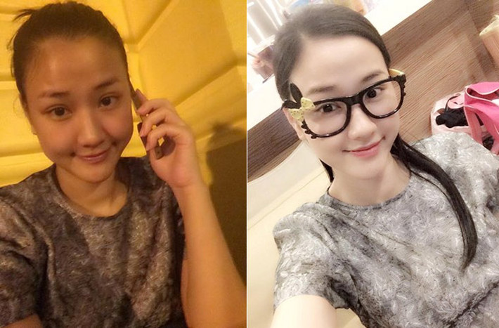 Gần đây, những bức ảnh Maya chia sẻ trên Facebook cho thấy cô đã tăng cân rất nhiều, gương mặt to hẳn ra và có dấu hiệu phù nề.