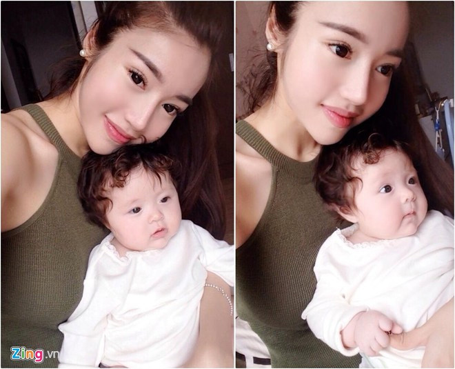 Ngày 12/10 vừa qua, sau nhiều lần im lặng trước lời đồn đoán của truyền thông, hot girl đình đám Sài Gòn lên tiếng xác nhận việc đã có con và đang trong thời kỳ hạnh phúc nhất. Elly Trần cho biết con gái đầu lòng của mình sinh vào tháng 8/2014 được 3 kg bằng phương pháp đẻ mổ, sức khỏe bình thường. Cô bé có mẹ người Việt, bố gốc châu Âu, được đặt tên tiếng Việt là Mộc Trà. Cadie là tên tiếng Anh. Thông tin này lập tức gây sốc trong showbiz, phủ sóng các trang báo mạng, trang tin trong nước.