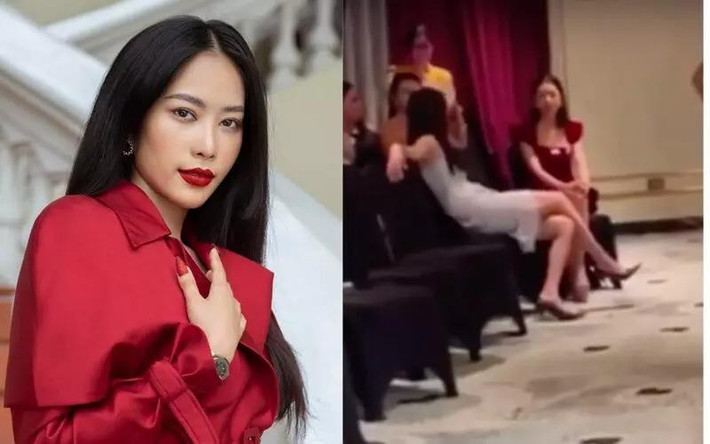 Dáng ngồi của Nam Em bị nhận xét thiếu nghiêm túc, không toát lên phong thái của một hoa khôi, trong khi cô là thí sinh có nhiều kinh nghiệm thi sắc đẹp nhất tại Miss World Vietnam 2022.
