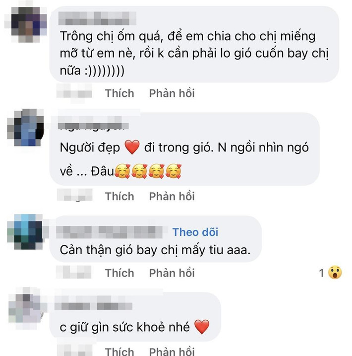 etizen đều thể hiện sự lo lắng về sức khỏe của Thúy ngân, cho rằng cô đã sụt cân quá mức khiến ngoại hình thiếu sức sống. Số khác lại cho rằng diện mạo "mình hạc xương mai" của Thúy Ngân do ảnh hưởng từ góc chụp và trang phục.