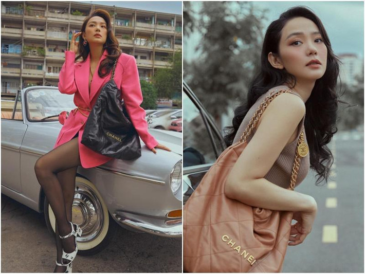 Chiếc túi "đựng cả thế giới này" có tên gọi bắt nguồn từ việc túi được tạo ra cho bộ sưu tập mùa xuân năm 2022 của thương hiệu.