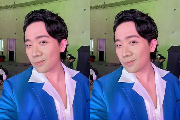 Trấn Thành đăng ảnh với gương mặt lạ lẫm kèm câu hỏi với người hâm mộ "Hôm nay có gì lạ nè?".