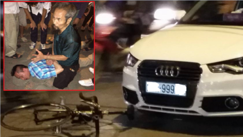 Tuy nhiên, nam thanh niên này đã có những lời lẽ không đẹp khi dọa đánh và xúc phạm Chu Hùng. Trước hành vi này, nam nghệ sĩ đã không chế, quật tay nam thanh niên ngay tại chỗ, chờ công an đến giải quyết.
